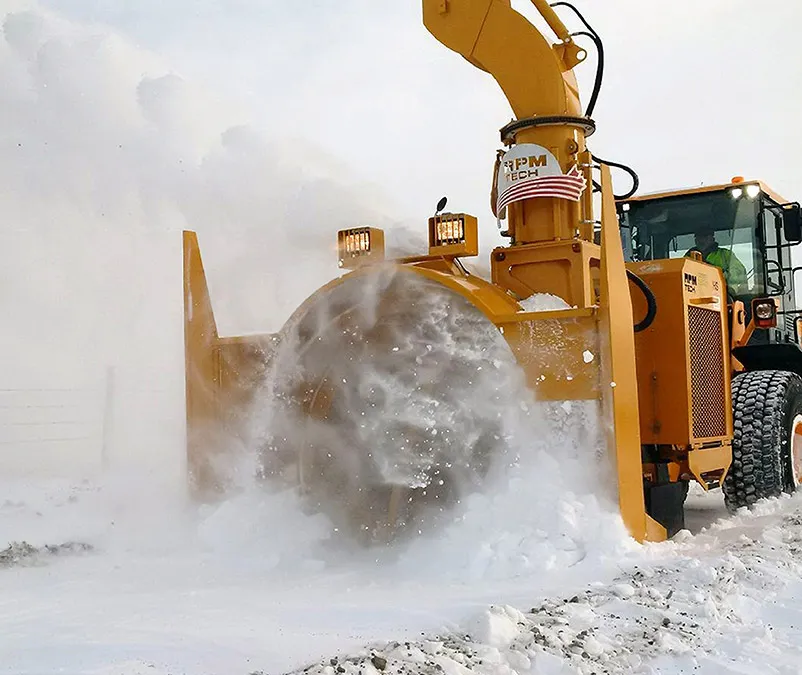 RPM Tech Snow Blowers Industrial Machine